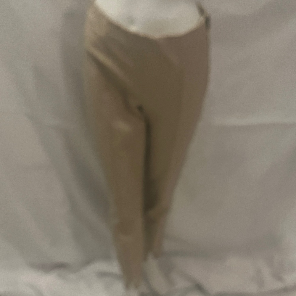 Zara Women's Straight Leg Tan Pants